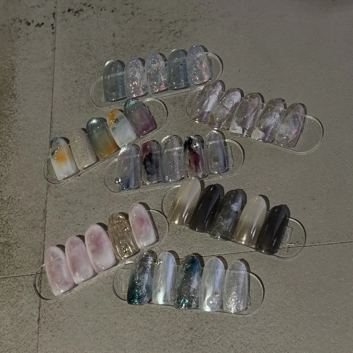 ネイル ニュアンスネイル ハンドネイル lead nail sayakaのネイルデザイン