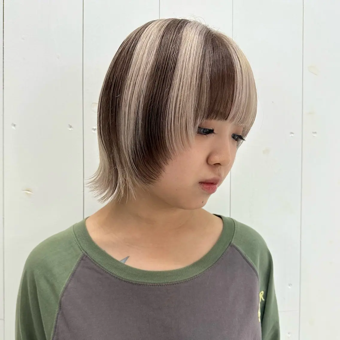 ミディアム カラー ヘアカラー HART ニイナ ／モデル募集中のヘアスタイル