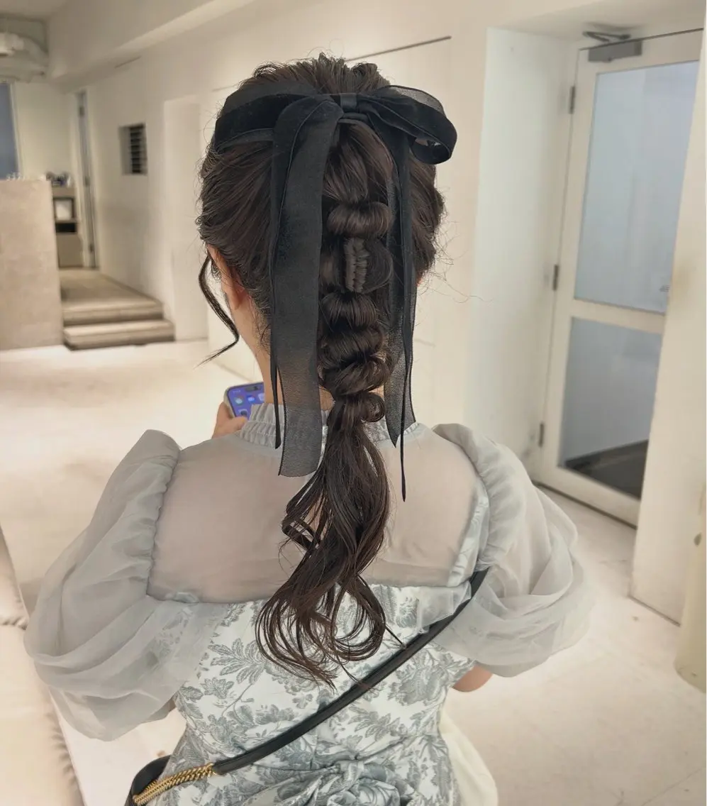 ヘアアレンジ 透明感カラー✮*｡ﾟ ayunaのヘアスタイル