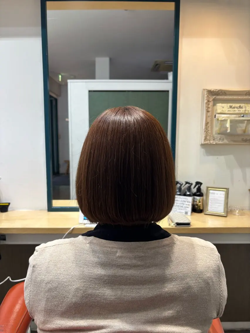 ショート カット 飯岡 セナのヘアスタイル