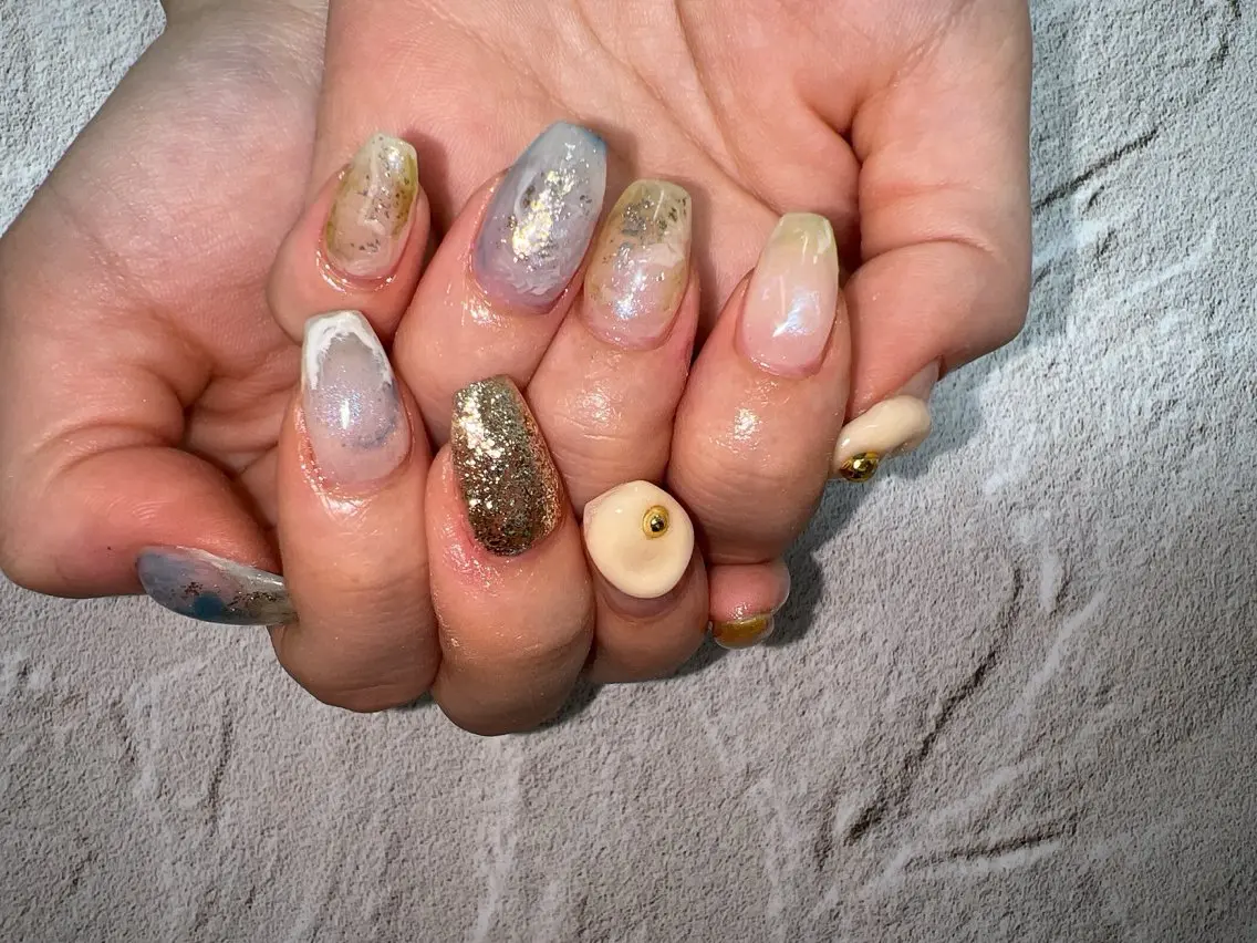 ネイル ニュアンスネイル coco nailのネイルデザイン