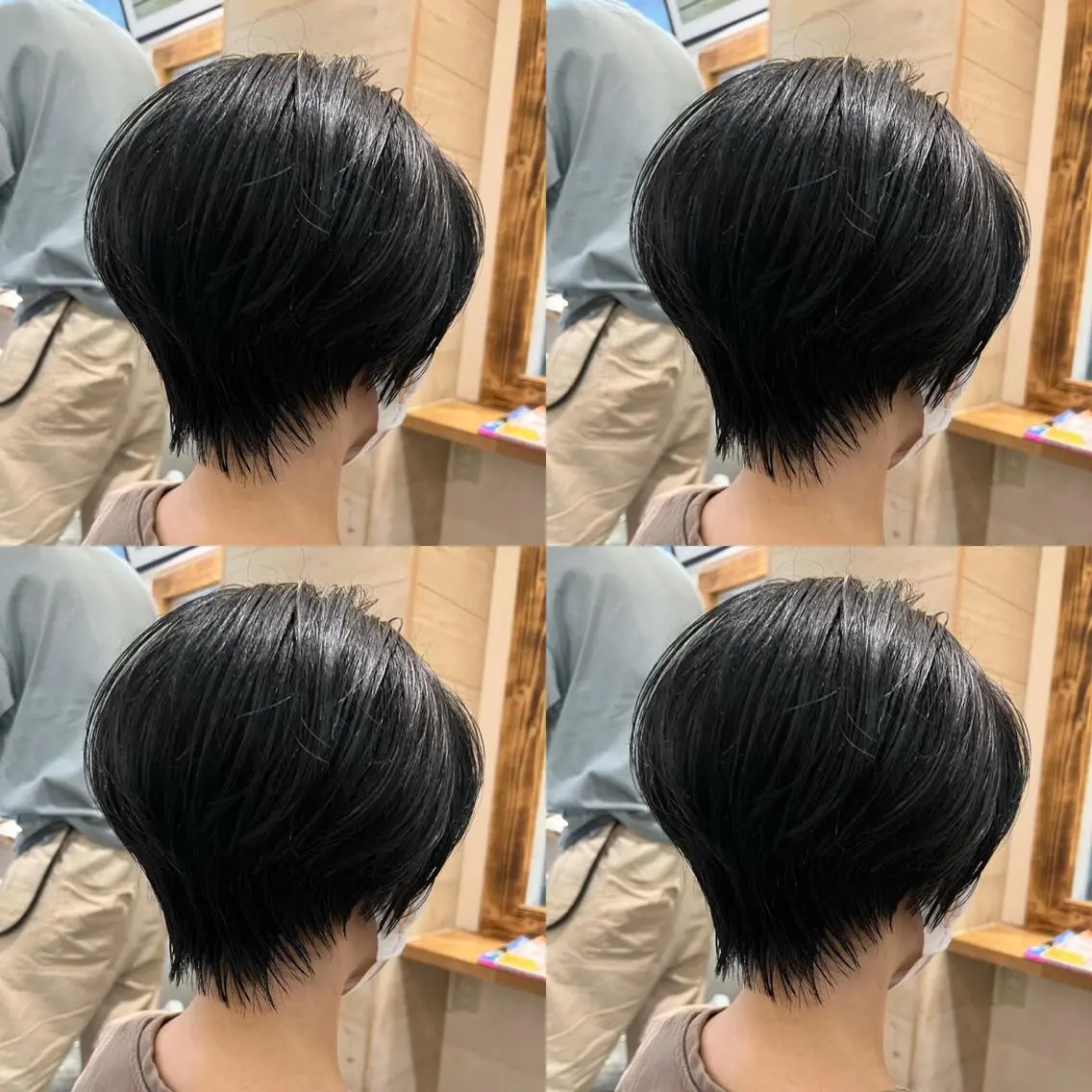 ショート カラー カット ヘアカラー トリートメント レイヤー×艶髪特化 マネージャー安藤光司のヘアスタイル