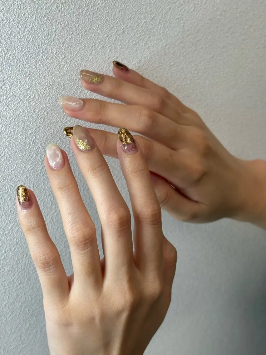 ネイル ハンドネイル filonnail yui_ニュアンスのネイルデザイン