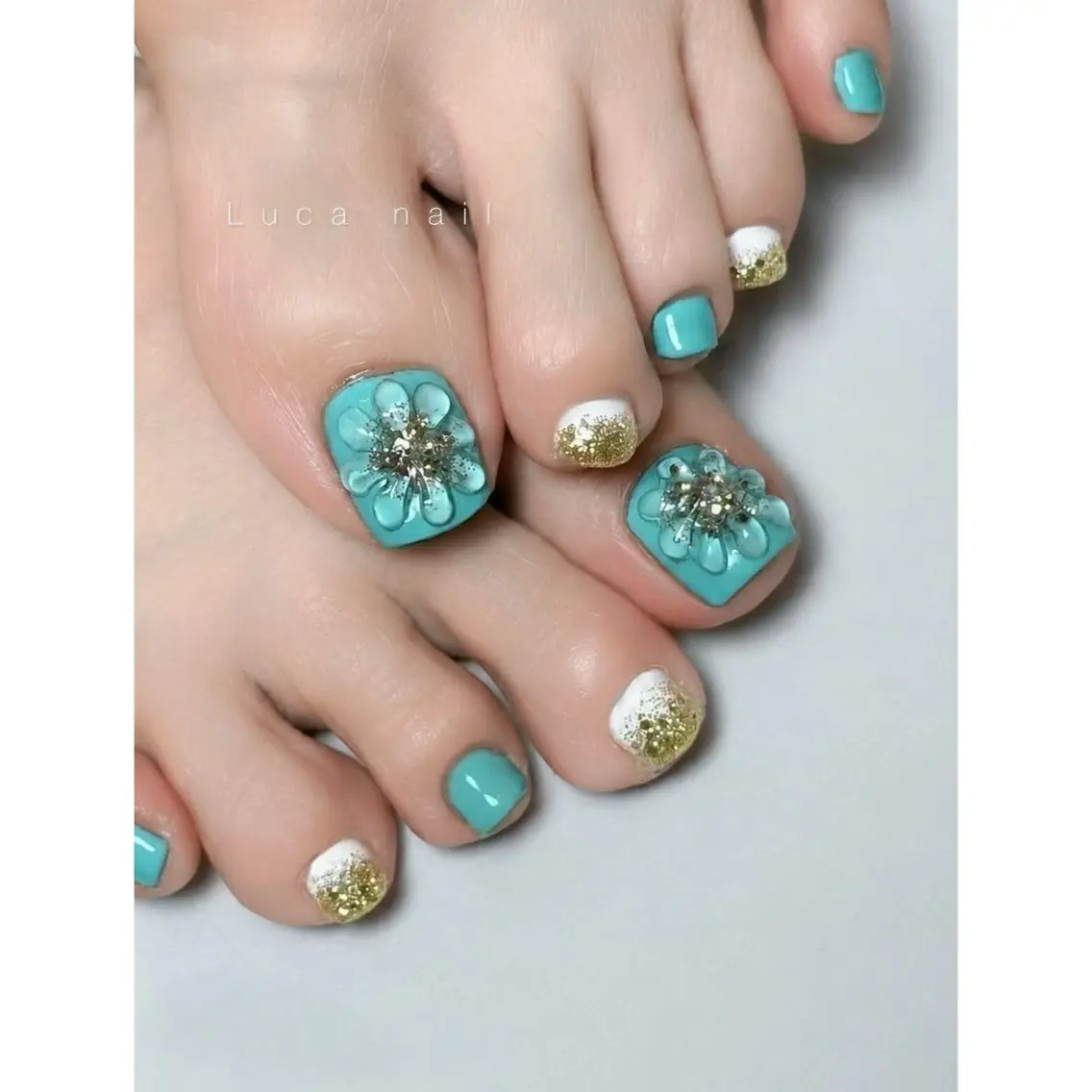 ネイル フットネイル Luca nailのネイルデザイン