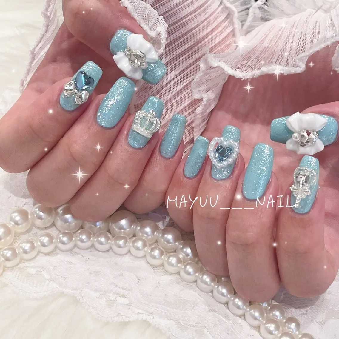 ネイル 🎀 Mayu 🎀痛ネイルのネイルデザイン