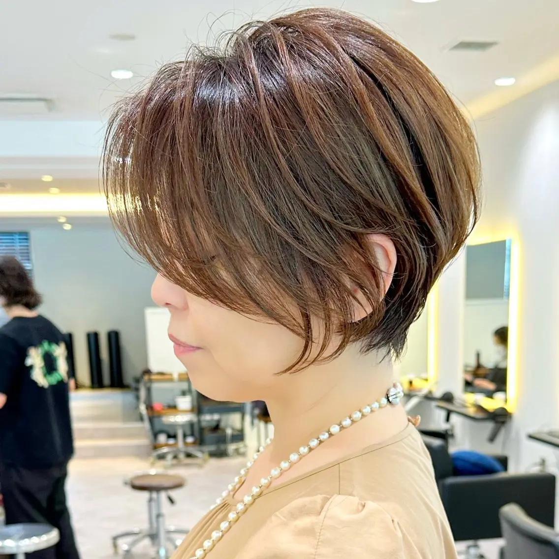 ショート ショートヘア ✨大人ショート専門 カットモデル/銀座のヘアスタイル
