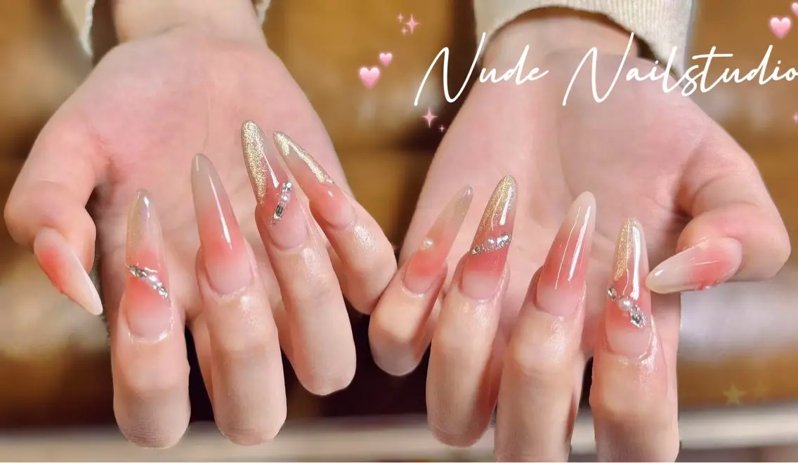 ネイル フットネイル ジェルネイル 韓国ネイル マグネットネイル 持ち込み マイ-Nude Nail千葉のネイルデザイン