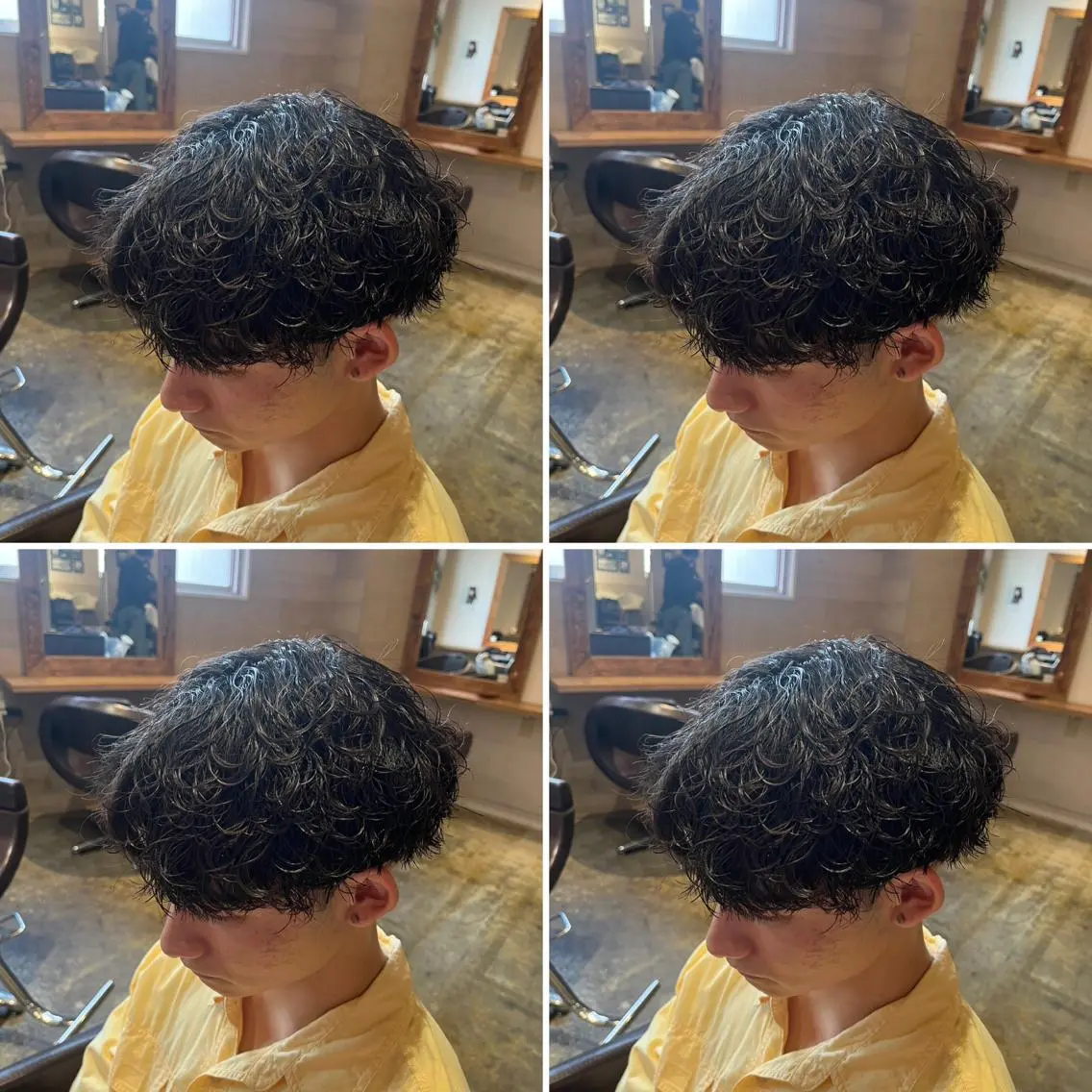 パーマ メンズ カット パーマ トリートメント ヘアセット メンズパーマ特化 望月謙二郎のヘアスタイル