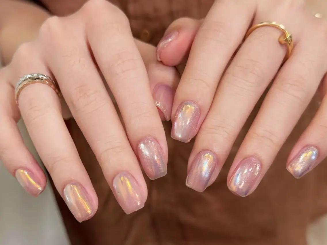 ネイル アートネイル オーロラネイル フットネイル フレンチネイル ジェルネイル ハンドネイル ハンドケア OCEAN nail パラジェル　取扱い店のネイルデザイン