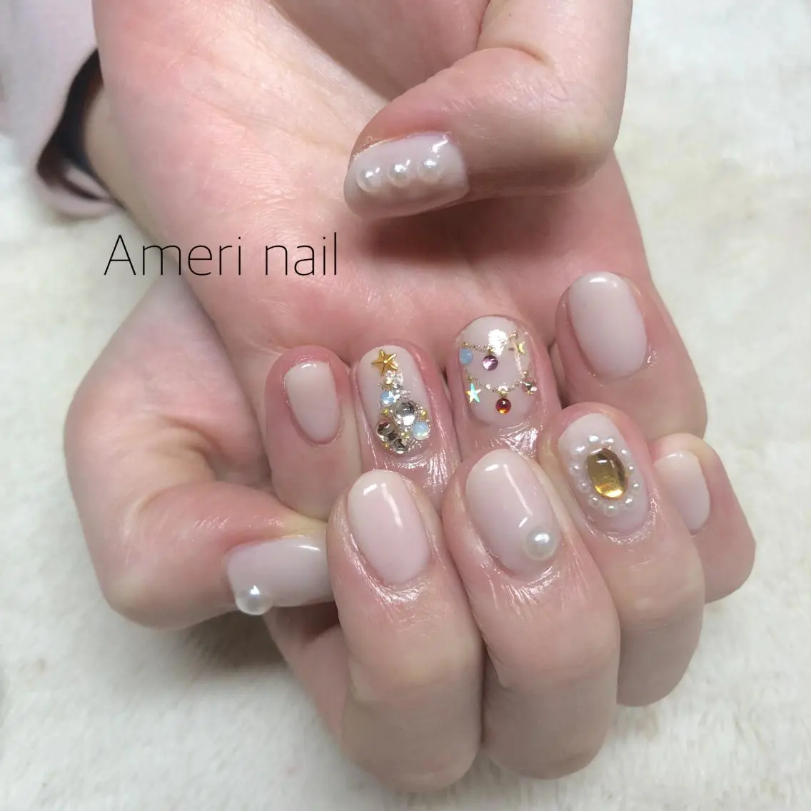 ネイル ハンドネイル Ameri nail /UKIのネイルデザイン