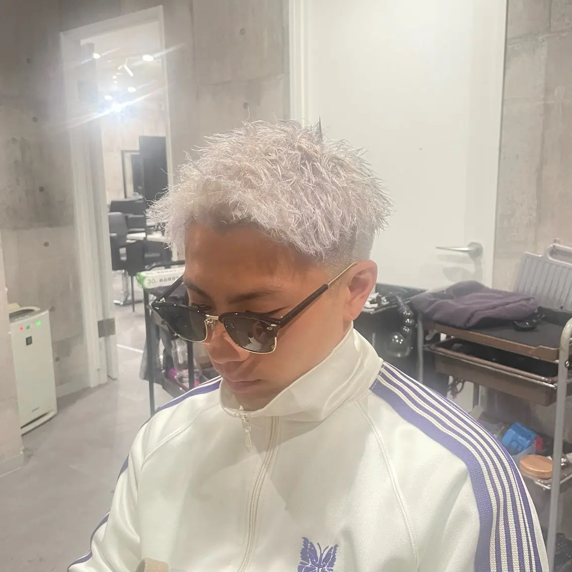 パーマ カット パーマ 平尾 悠のヘアスタイル