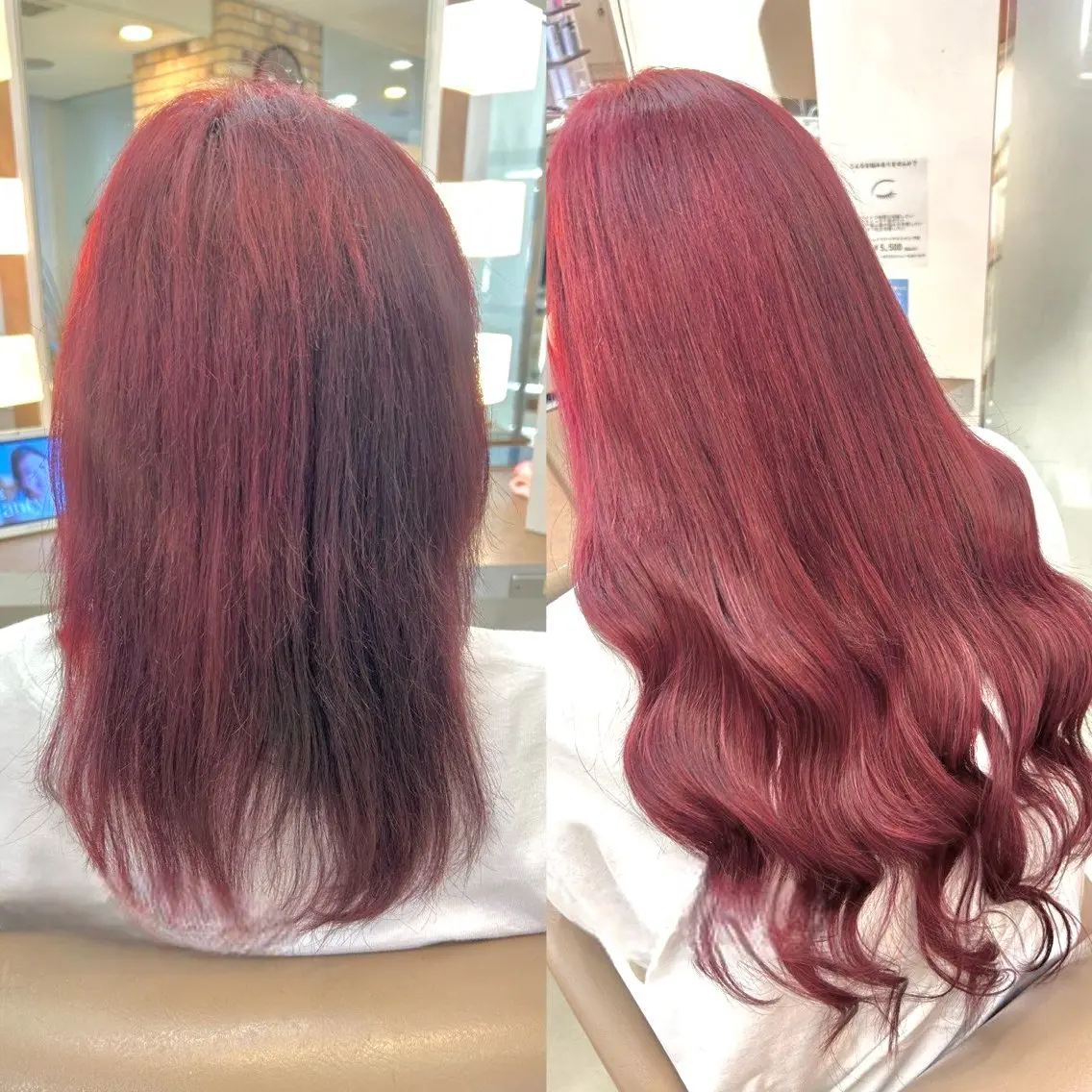 ヘアカラー エクステ ヘアメ🎀ハイトーン 🩵エクステ🪄しほのヘアスタイル