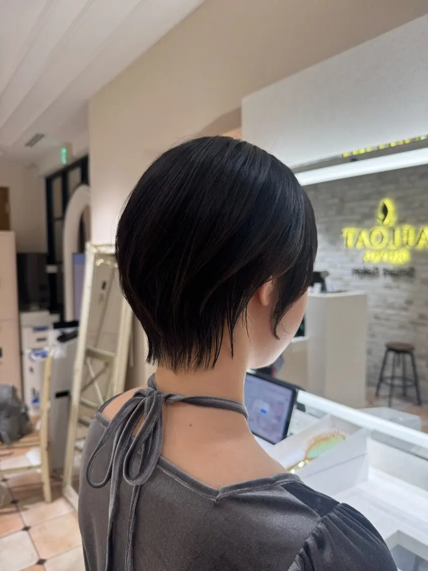 ショート 大内 杏珈のヘアスタイル