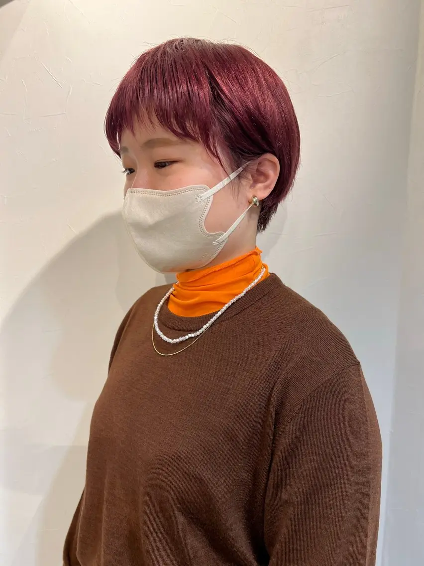 ショート 奥山 歩のヘアスタイル