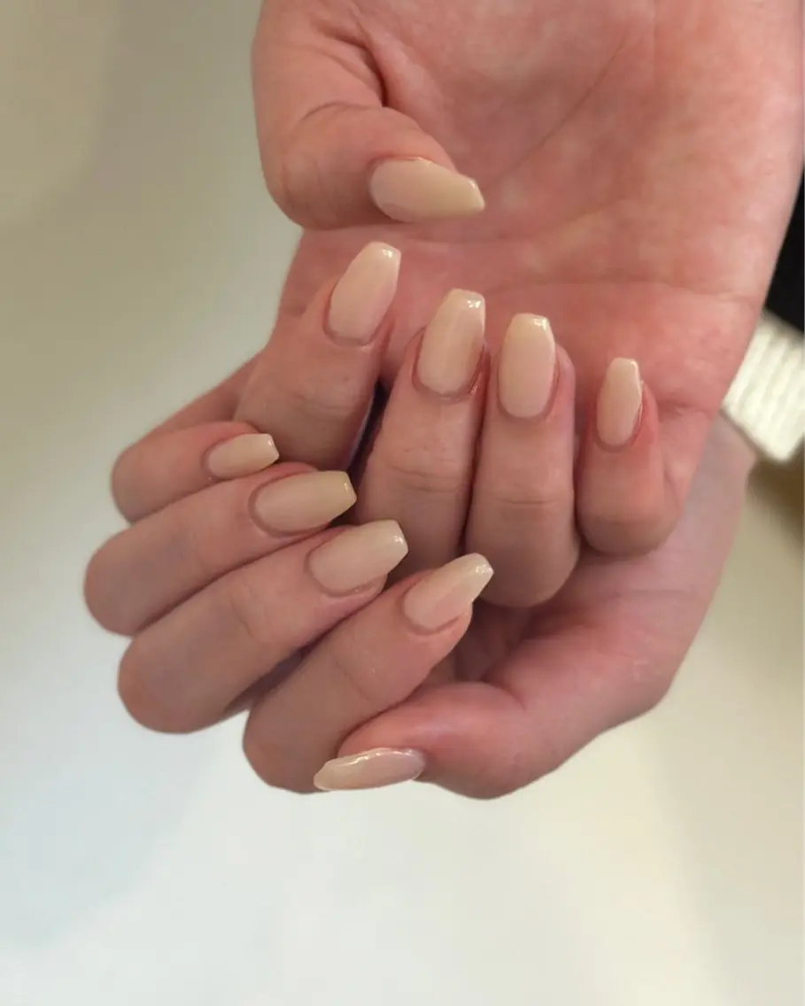 ネイル ワンカラーネイル ショートネイル ハンドネイル private. nailsalonのネイルデザイン