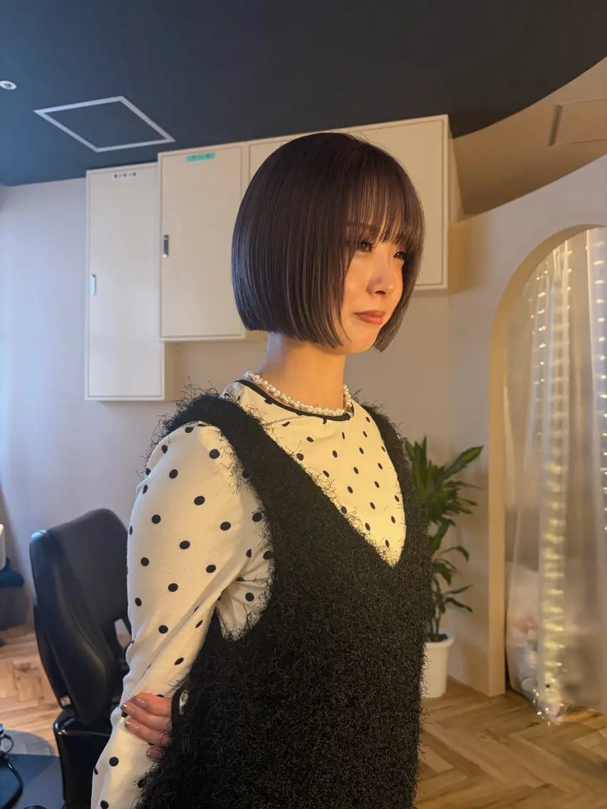 ショート カラー 山本 沙来のヘアスタイル