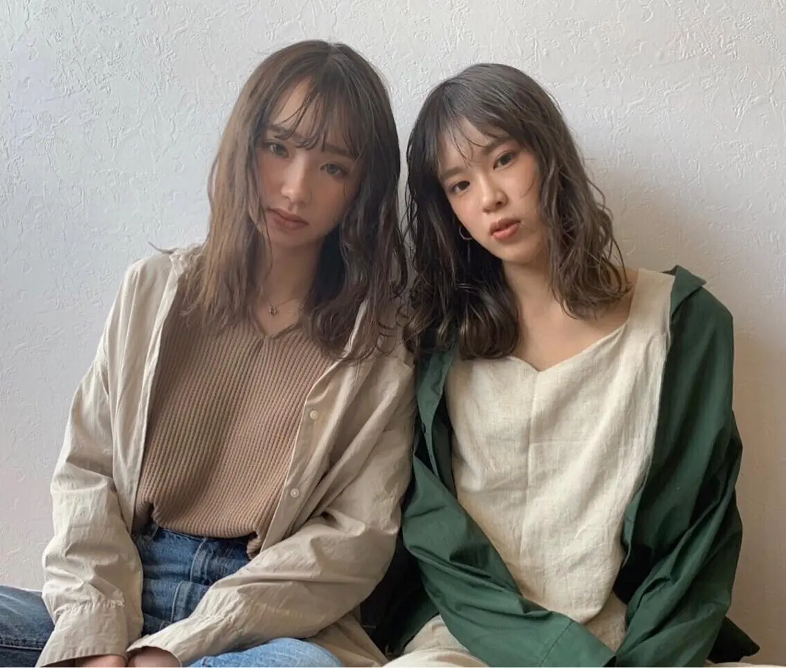 ミディアム 遠藤 和美のヘアスタイル
