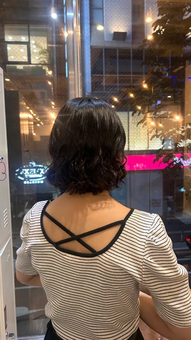 パーマ デジタルパーマ little福岡 mei.𓍯のヘアスタイル