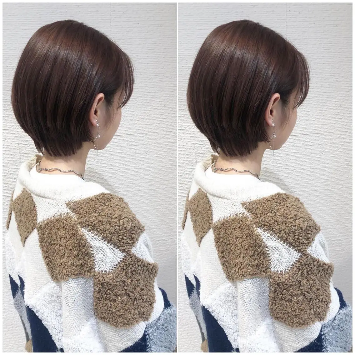 ショート カラー 似合わせカット/ レイヤーカット/新谷のヘアスタイル