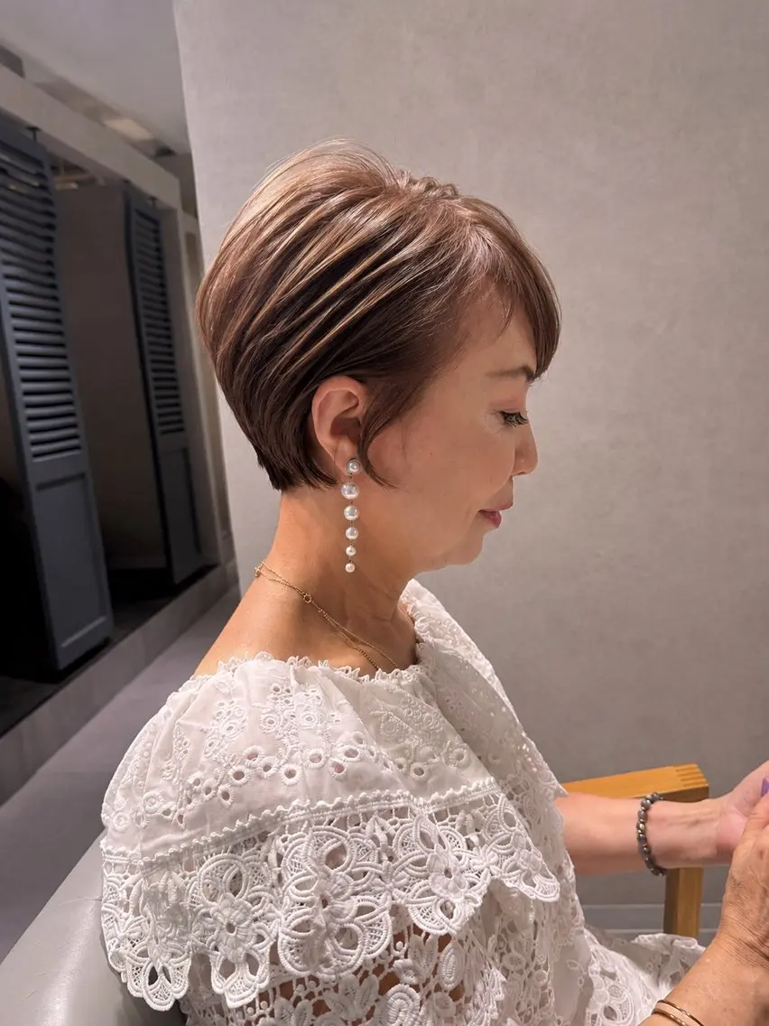 ショート カット 🌙似合わせカット 🌙aiのヘアスタイル