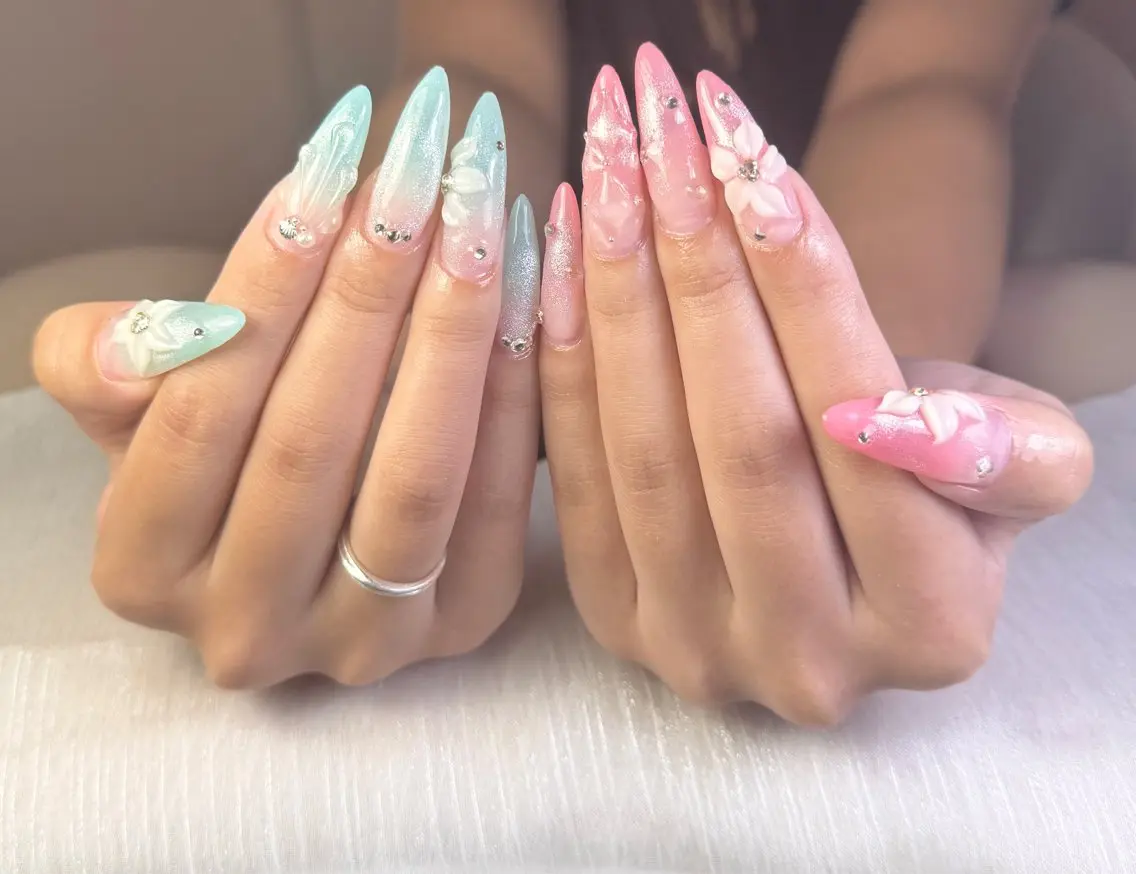 ネイル ハンドネイル Nail Salon An スタッフのネイルデザイン