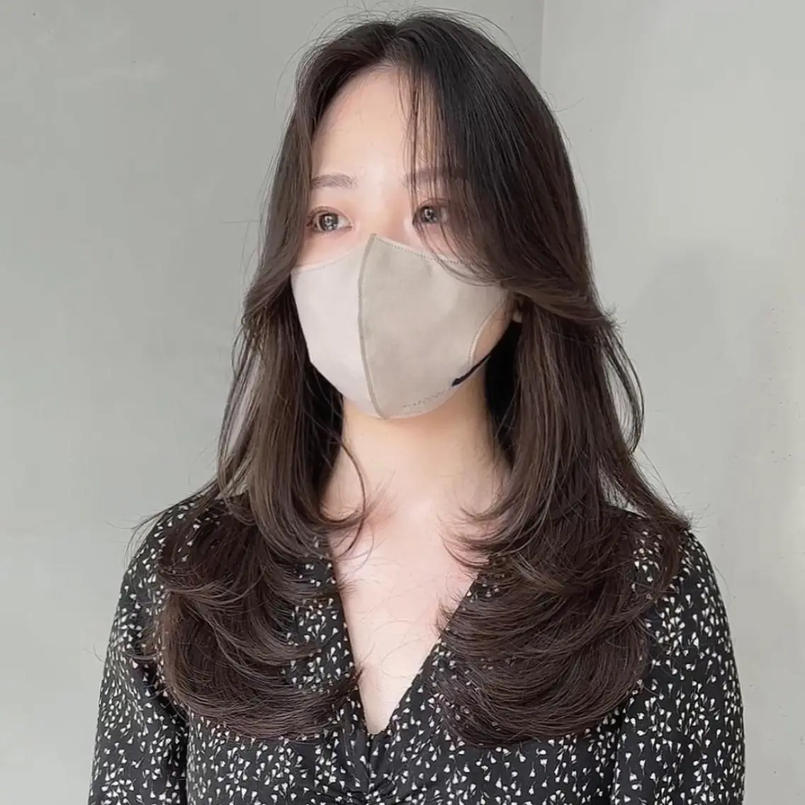 ロング カラー 韓国風ヘア レイヤーカット カット ヘアカラー トリートメント 韓国風/髪質改善 赤み消し✨junkiのヘアスタイル