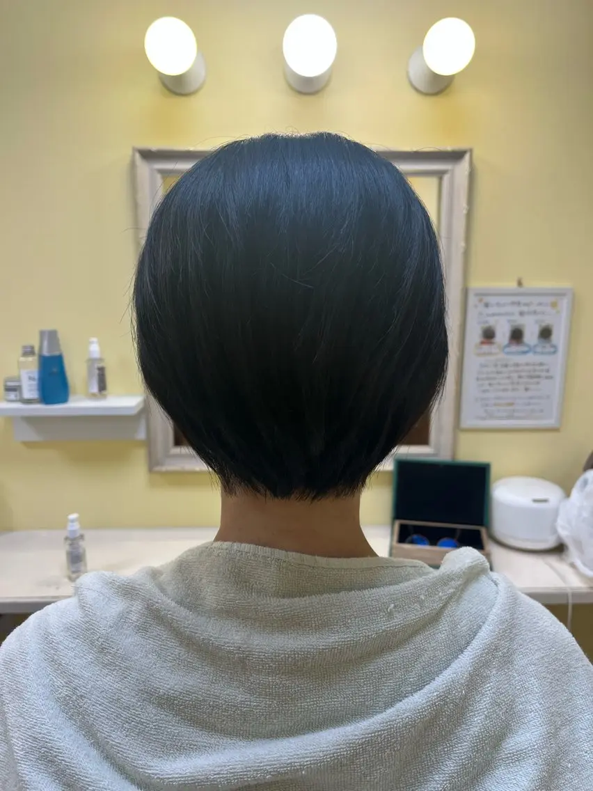 ショート MoMO北三条駅 ꕤ︎︎·͜·さとうのヘアスタイル