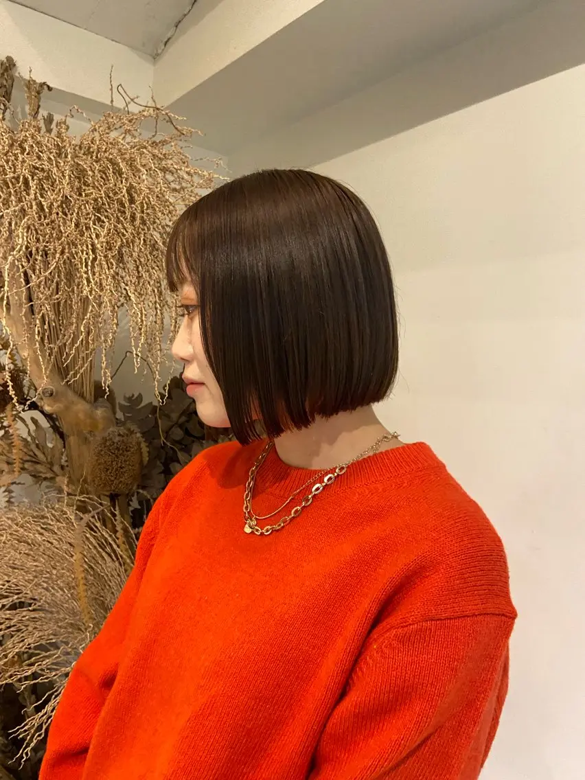 ミディアム まつ あみのヘアスタイル