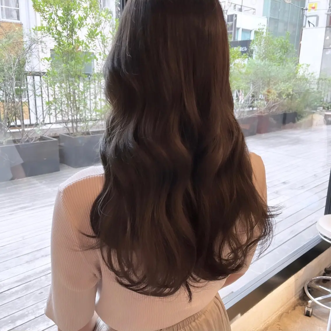 ロング カット ヘアカラー トリートメント 髪質改善/shuki 韓国/代表取締役のヘアスタイル