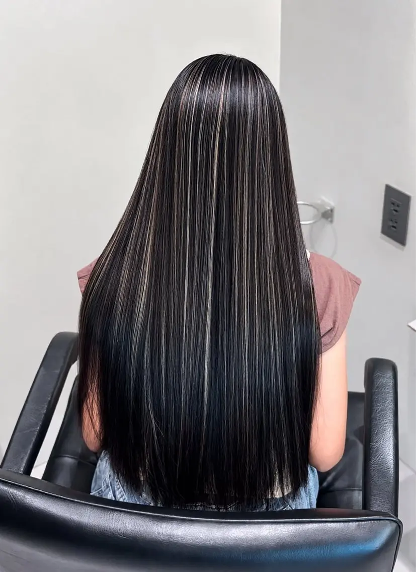 ブリーチハイライト💫🖤の写真