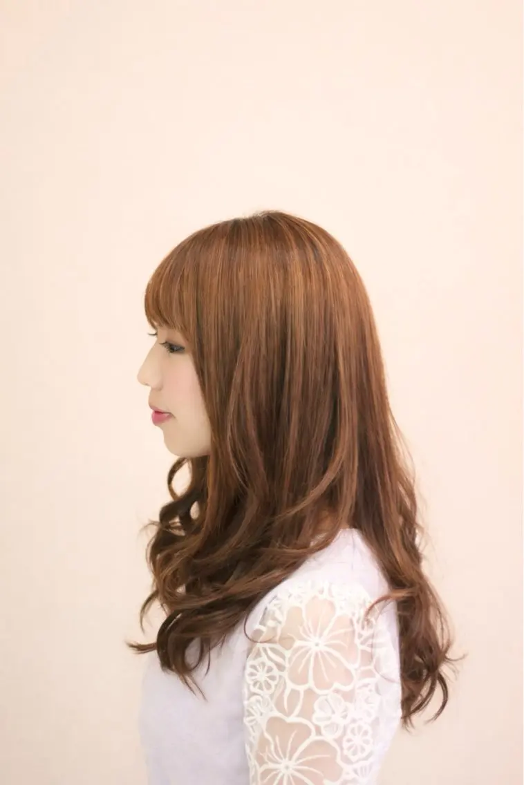 ロング カラー ブリーチ ダブルカラー イヤリングカラー イルミナカラー インナーカラー 中原由貴 /WILLOW京橋のヘアスタイル