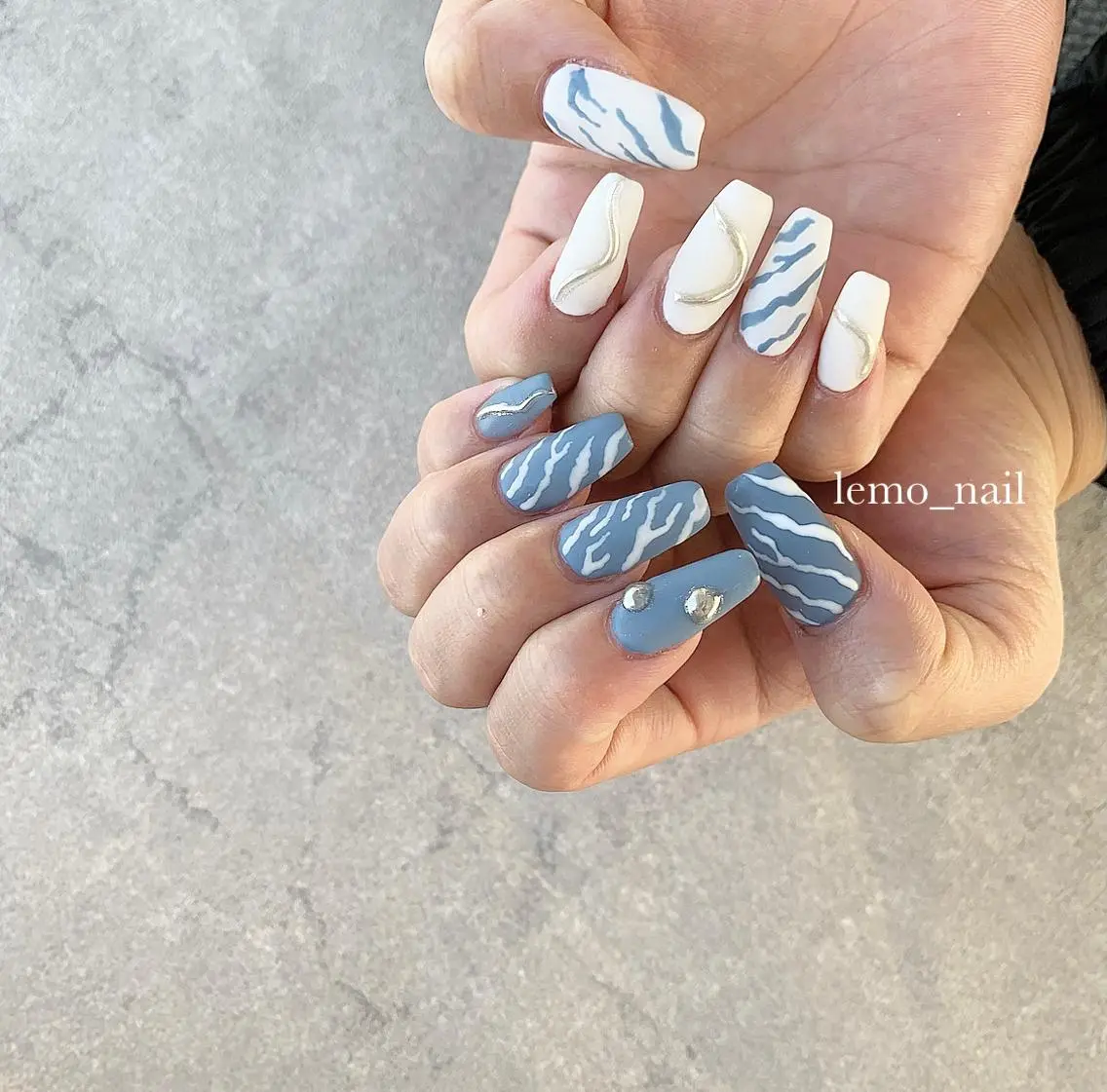 ネイル 持ち込み ニュアンスネイル オフィスネイル lemo_nail 🍋のネイルデザイン