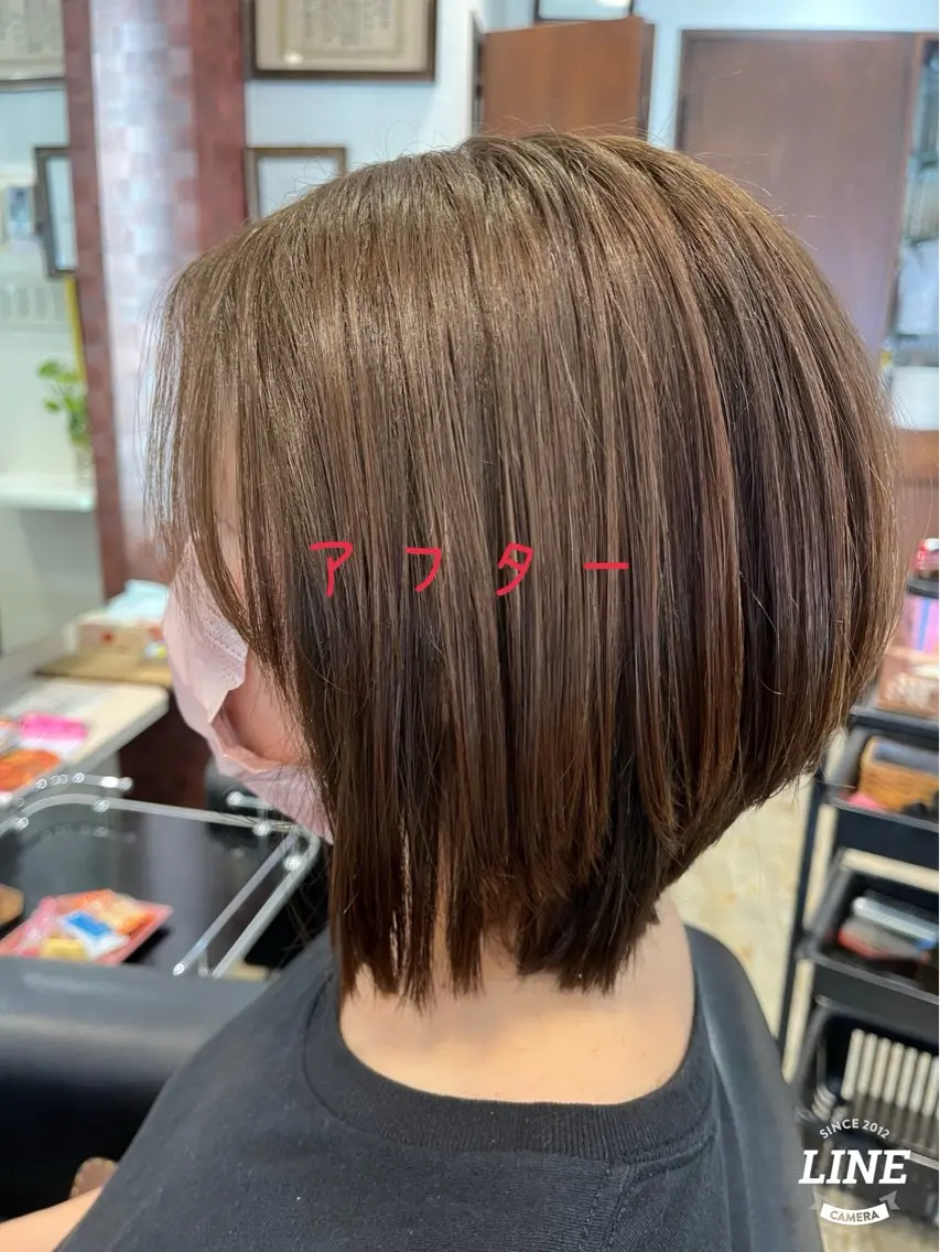 ショート カラー 織田 英之のヘアスタイル