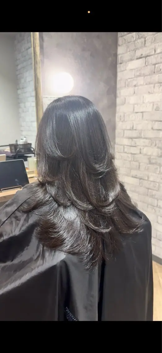 ロング 阪急箕面徒歩1分 labimani千葉のヘアスタイル