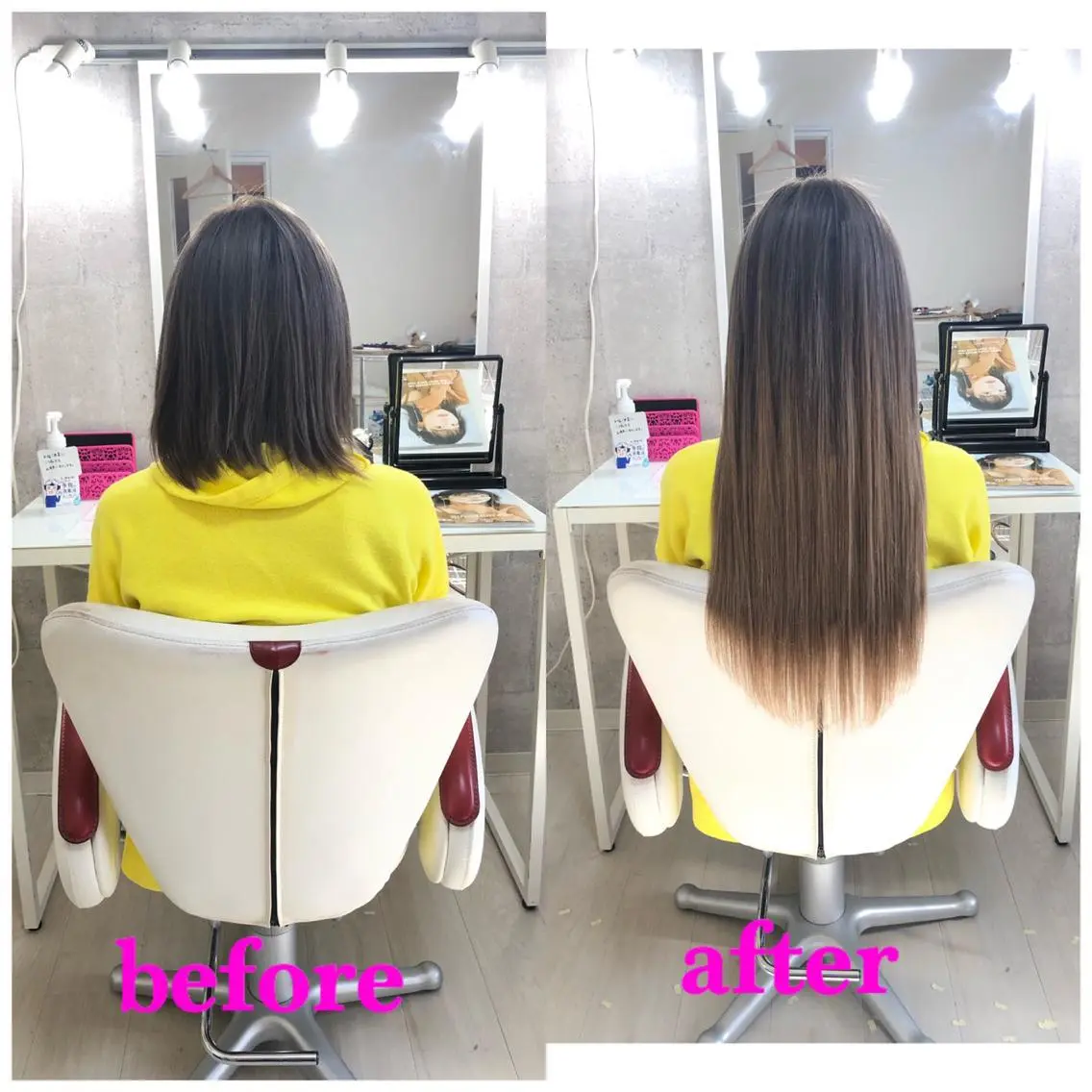 ロング エクステ 🌸ドレスアップ 心斎橋店🌸のヘアスタイル