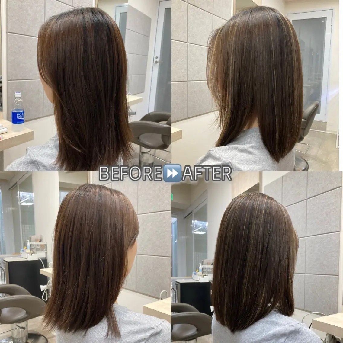 カラー ブリーチ ハイライトカラー ヘアカラー Soleil 🌷ハナ🌷のヘアスタイル