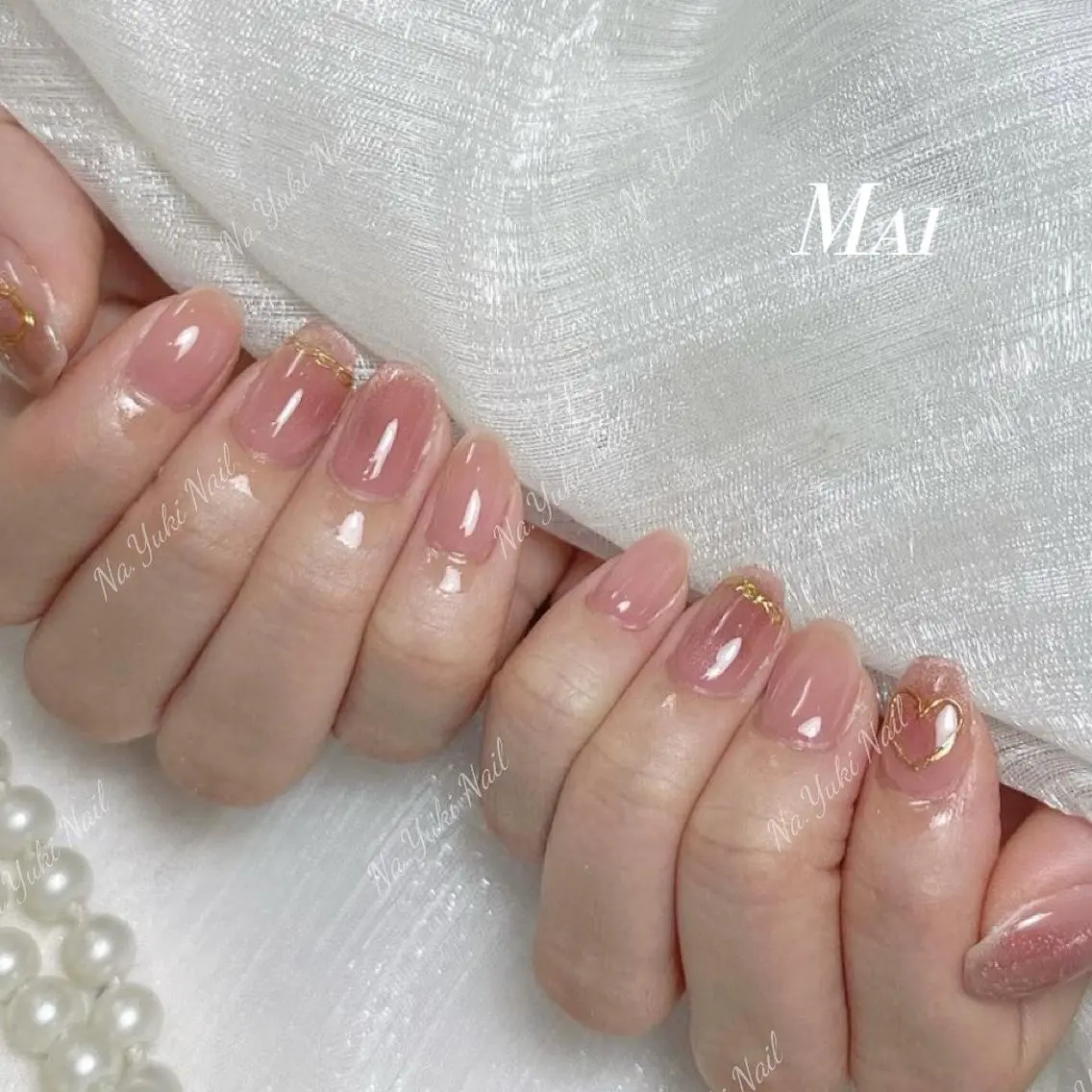ネイル ハンドネイル ハンドケア 🎀 moo~ 🎀のネイルデザイン