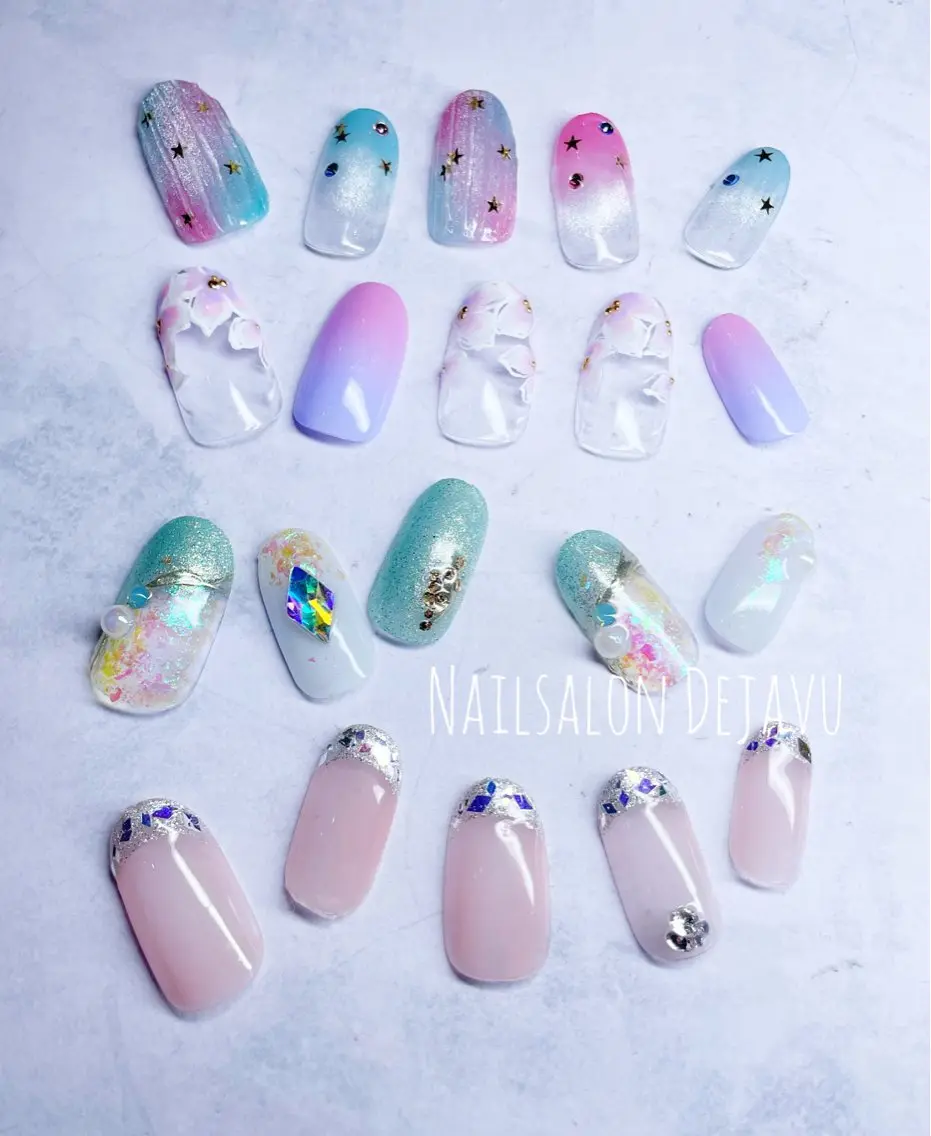 ネイル ハンドネイル Nail salon Dejavu 🌿のネイルデザイン