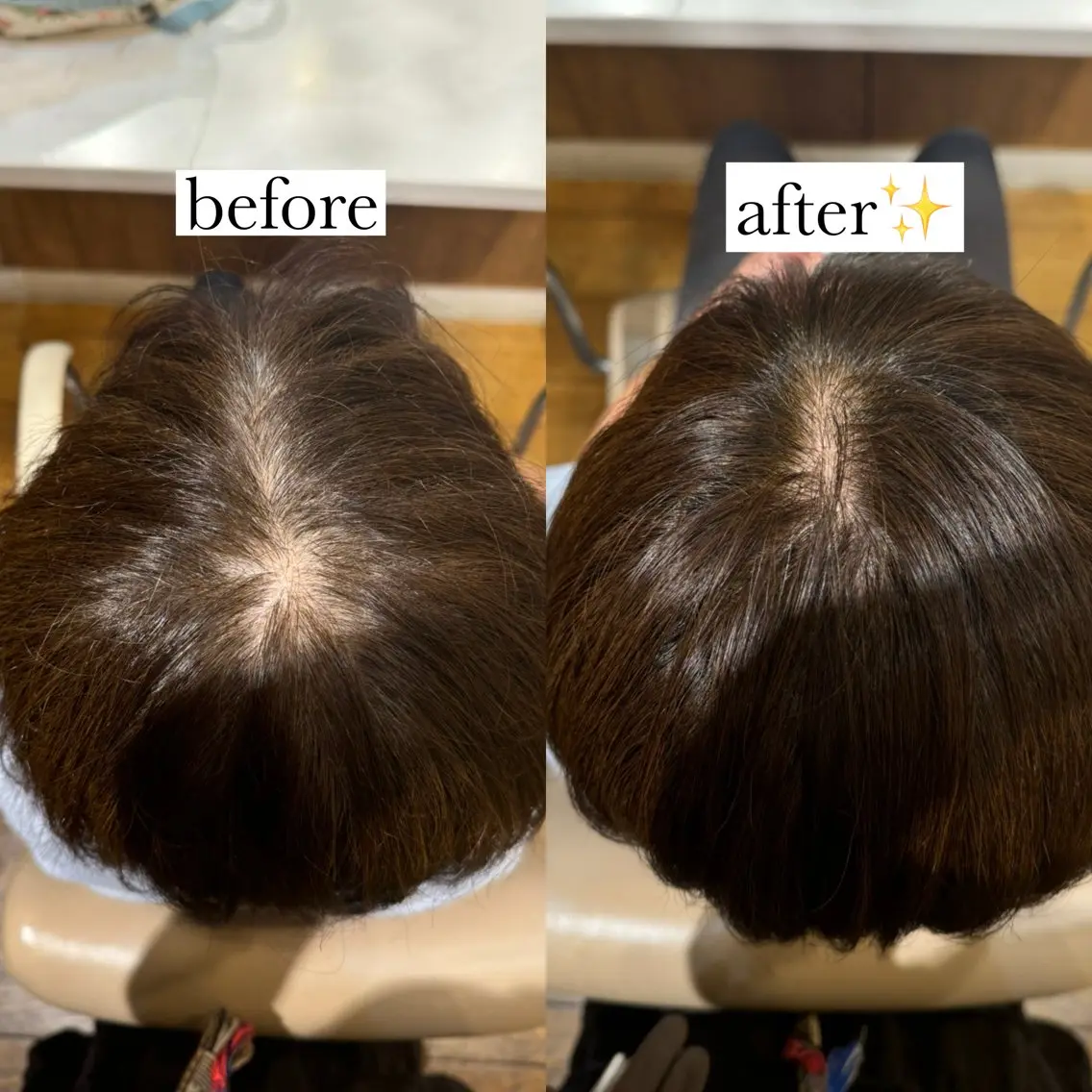 カラー 北島 菜々美のヘアスタイル