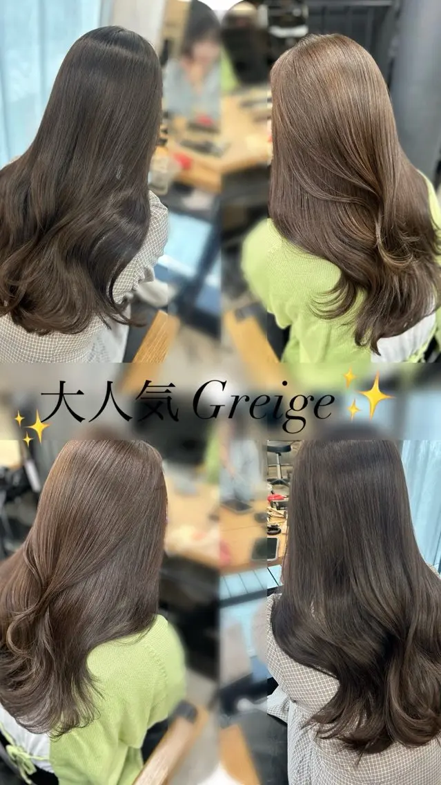 ロング モテヘア 韓国ヘアhikariのヘアスタイル
