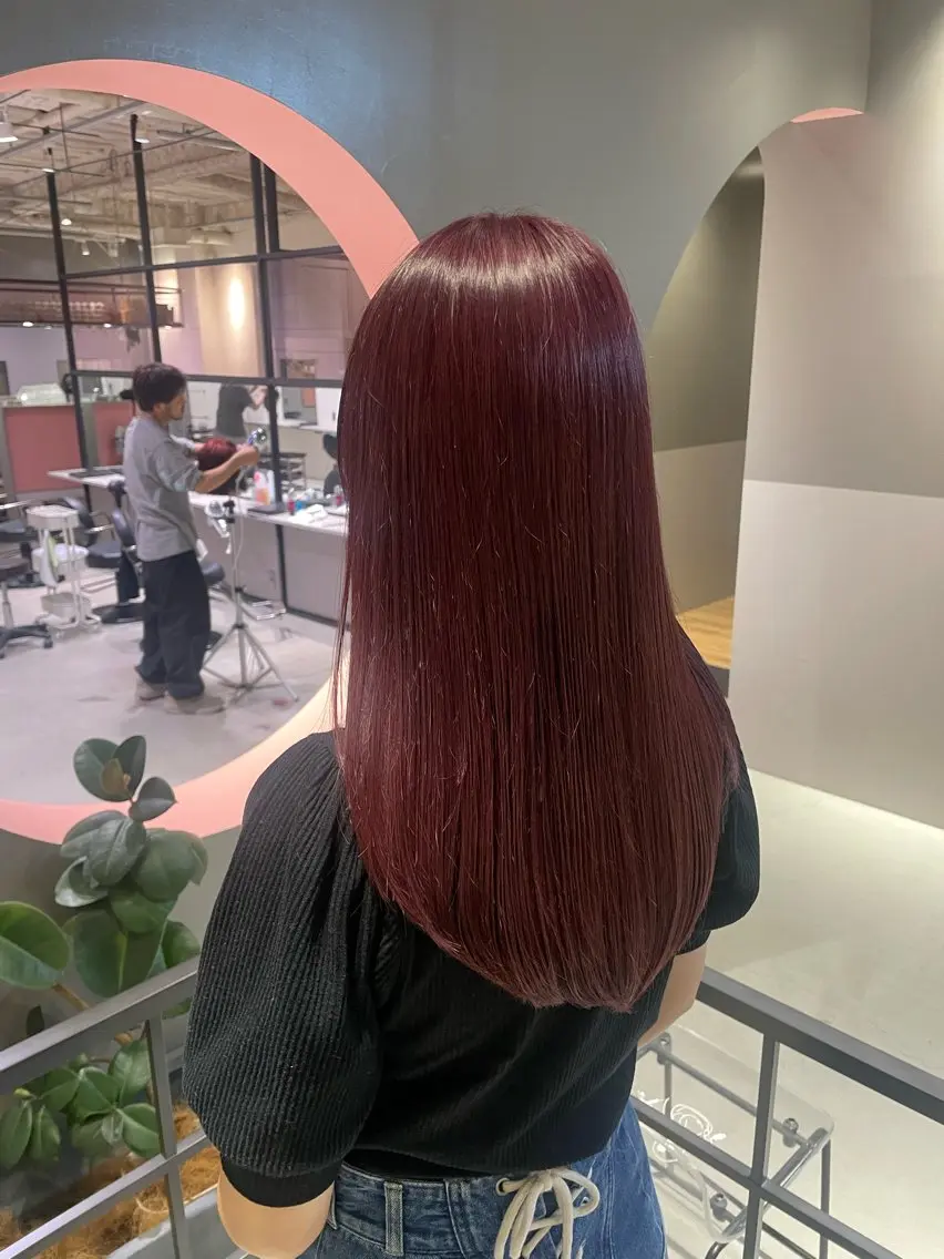 カラー ヘアカラー ないとう ゆうかのヘアスタイル