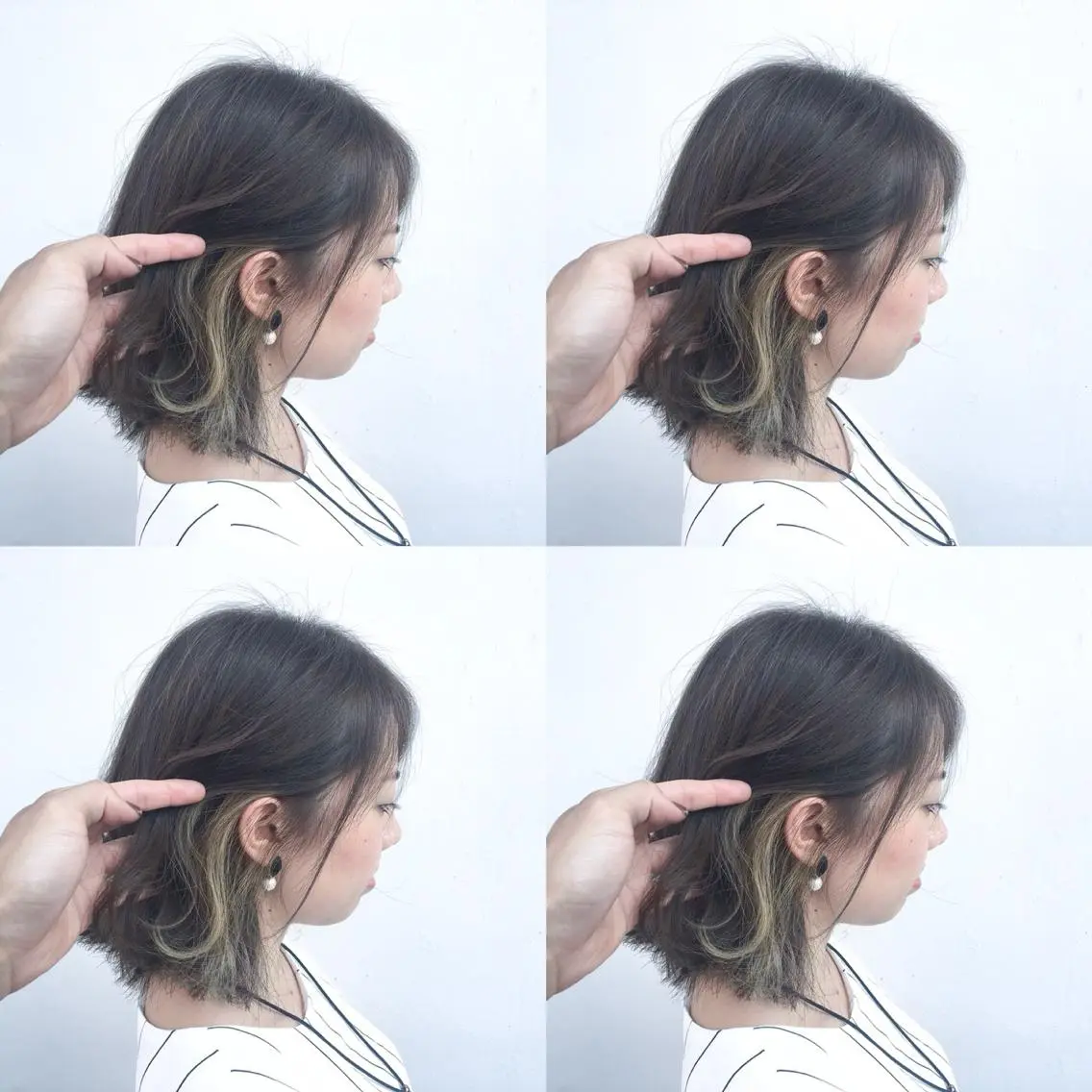 ショート カラー なんば髪質改善カラー Ardoreのヘアスタイル