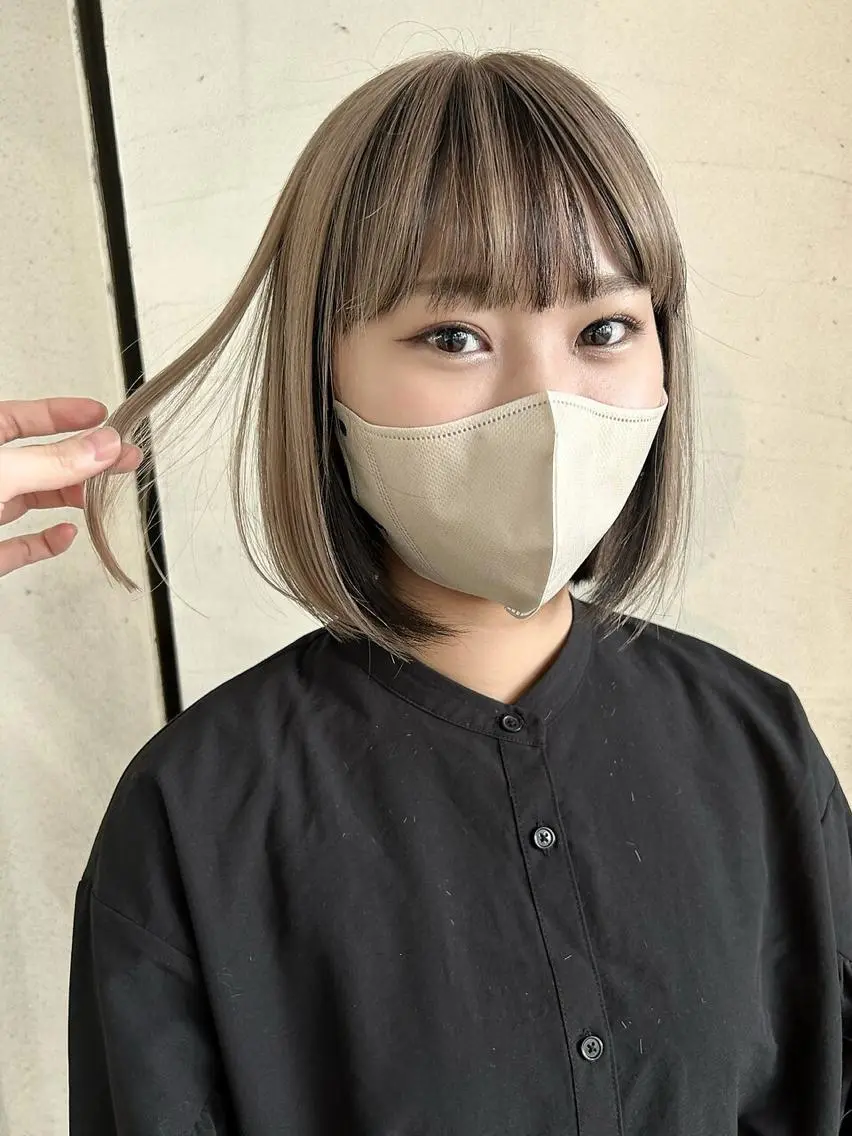 【ケアブリーチ】【カラー】【トリートメント】デザインし放題￥２３０００の写真