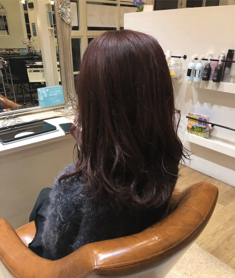 カラー 今中紗英 /奈良市/尼ヶ辻のヘアスタイル
