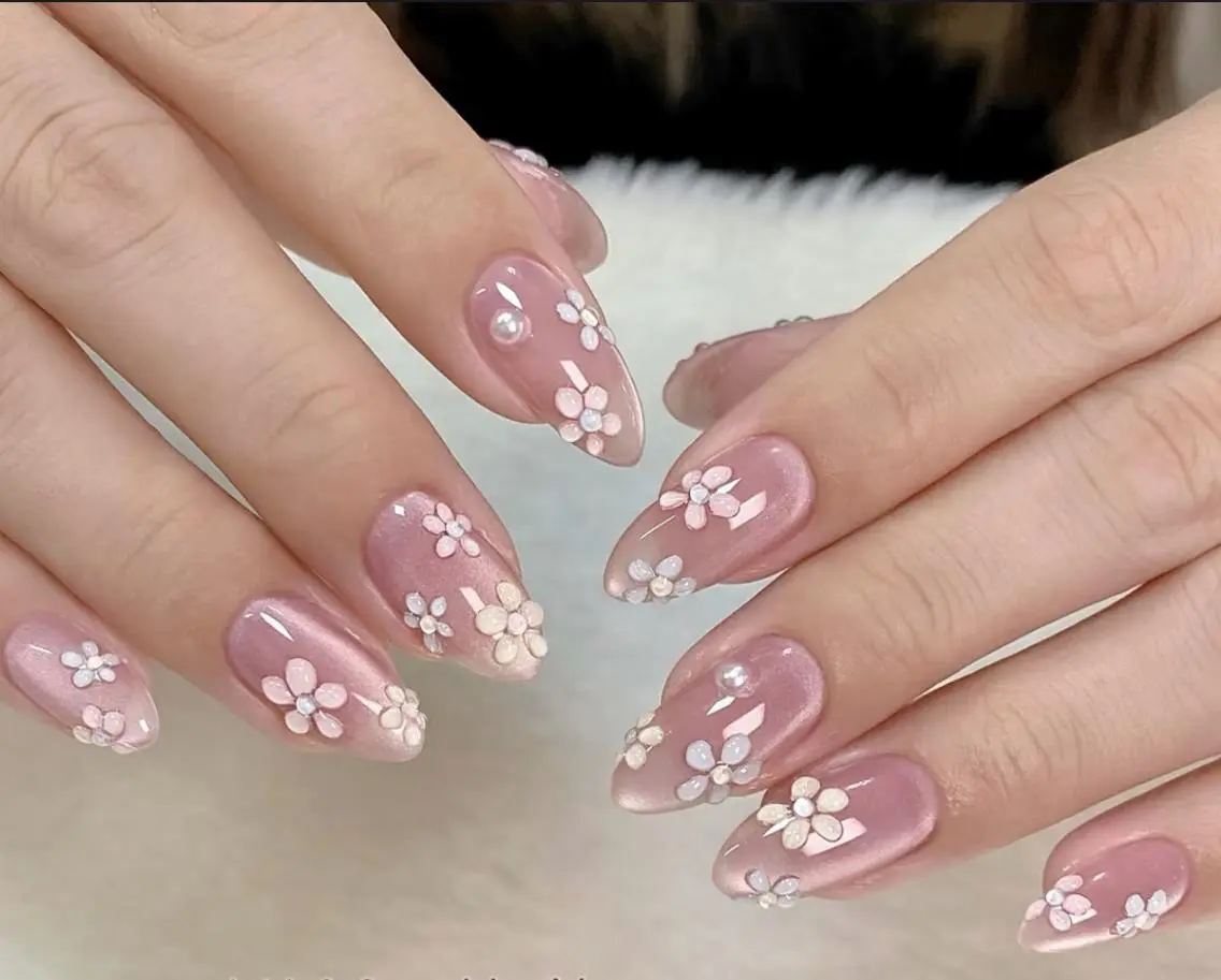 ネイル ハンドネイル By moonネイル 🌷ワンホン/韓国風のネイルデザイン