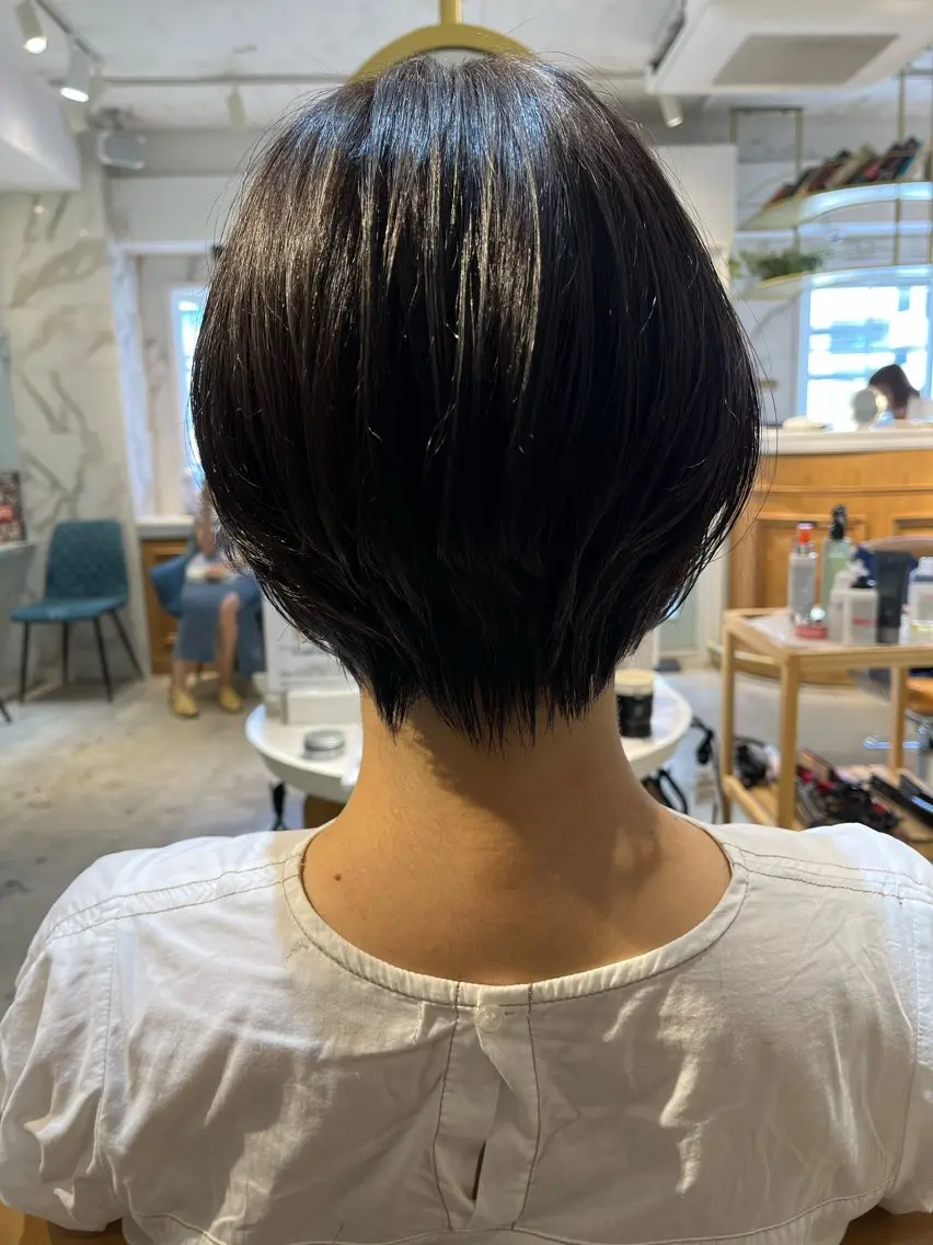 ショート 髪質改善レイヤー/ ボブたんの翔太のヘアスタイル