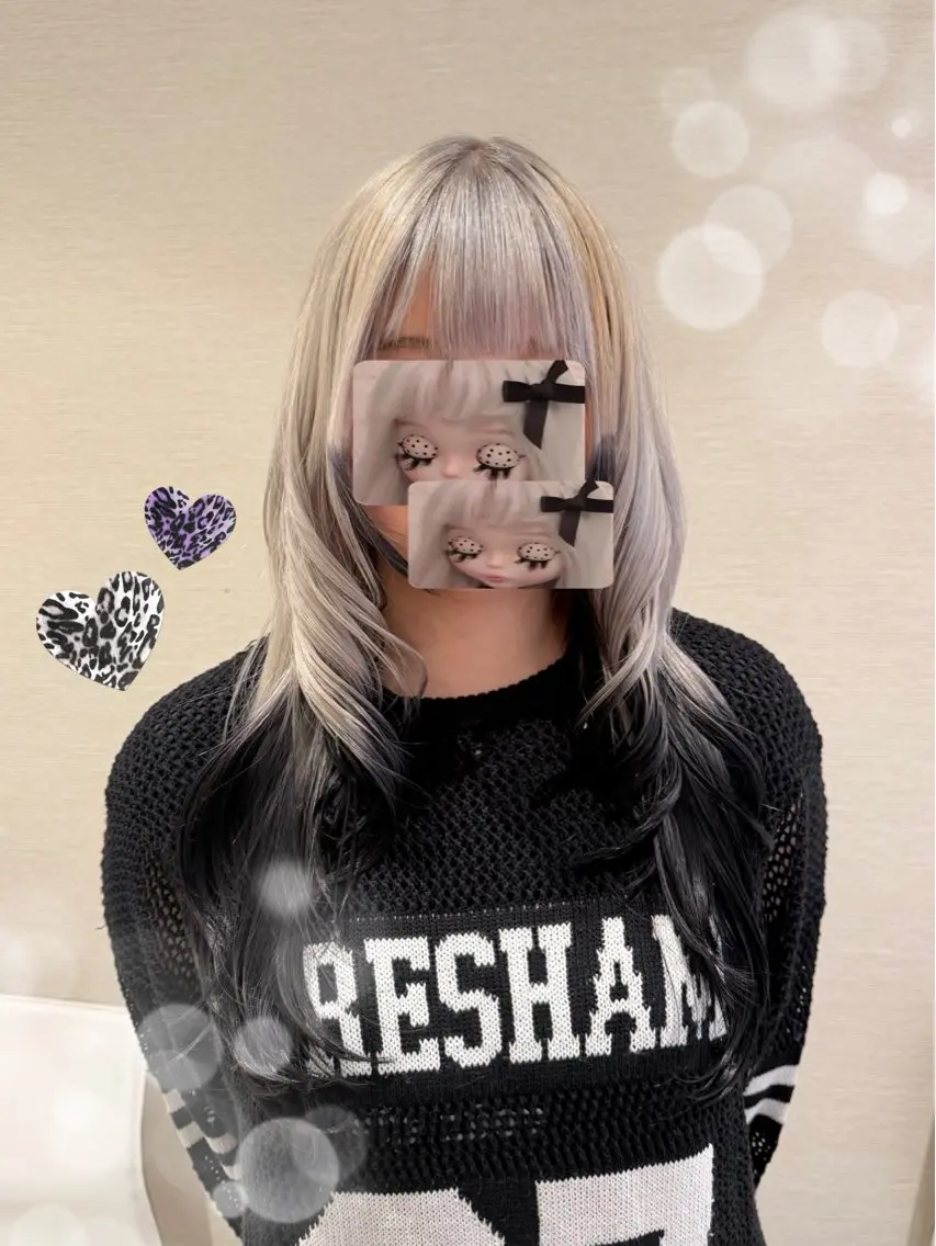 ロング カラー さら艶レイヤーカット 🩶Suzuneのヘアスタイル