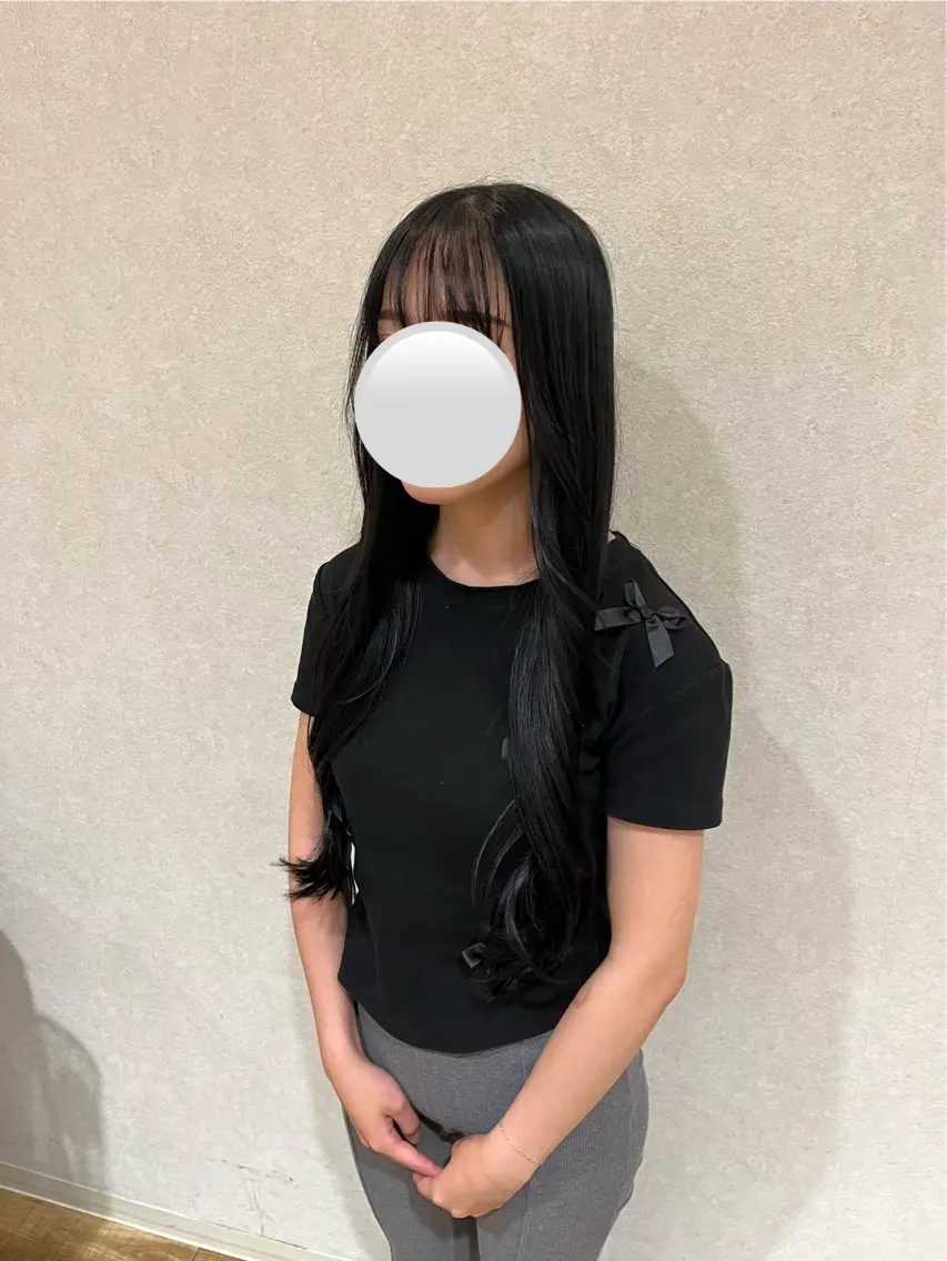 ロング MAHAE 東芝のヘアスタイル