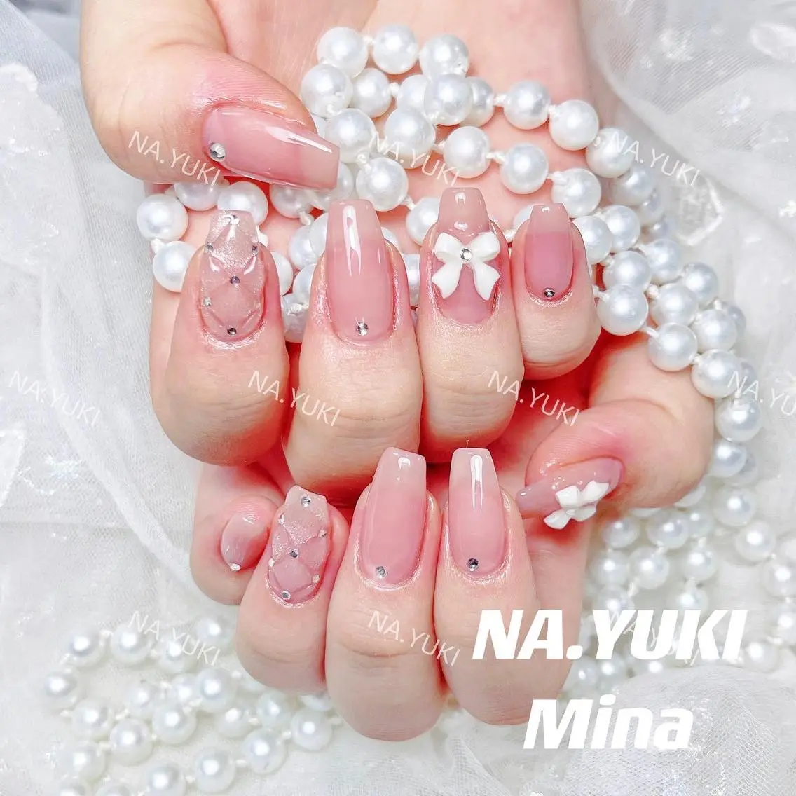 ネイル ハンドネイル ハンドケア YUKI 💗 渋谷店のネイルデザイン