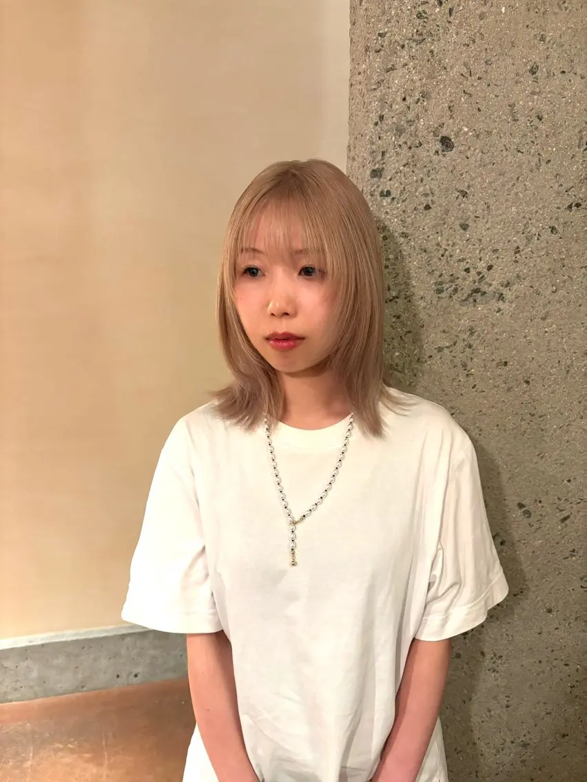 カラー 期間限定モデル募集* 【平尾高宮】黒田樹里のヘアスタイル